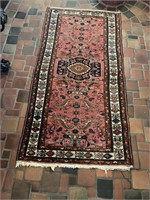 7'1" x 3' 5 1/2" Hand Knotted Persian Rug