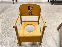 Antique Mickey Mouse Potty Chair + 1