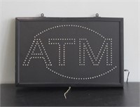 Hanging LED ATM Sign