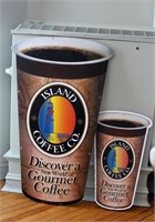 Island Coffee Ad Signs