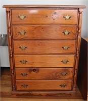 6-Drawer Wooden Chest of Drawers