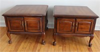 Pair of Square End Tables