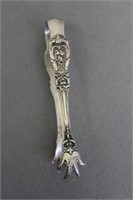 Sterling Silver Bird's Foot Tongs