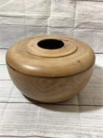 Leon Novikoff Hand Made Wood Vase