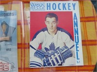 Hockey revue annuelle sportive 1961 Frank Mahovlic