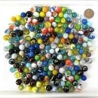 190 billes à Jouer en verre, multicolores, de 14