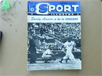 Sport revue 1953 baseball hockey royaux de