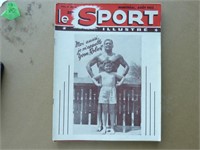 Sport revue 1953 lutteur Yvon Robert + hockey