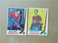 Canadien de Montréal 1969 carte de hockey Dick