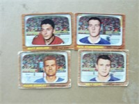 3x cartes de hockey topps 1966 Pavelich  Silby