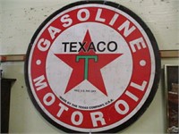 REPO. TEXACO MOTOR OIL SIGN 30"