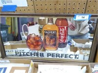 Calvert advertising mirror