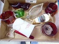 Assorted WI souvenir glassware