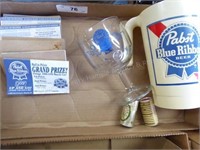 Pabst Blue Ribbon beer items