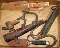 Lot of Primitives Knives, Scale, Tap and More
