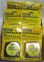 Lot of NOS Stanley 25' Tape Measurers