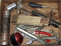 Lot of Assorted Handtools Wrenches, Hammer & More