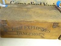 Wood "High Explosives" box
