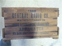 Wood General Radio Company box