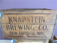 Knapstein Brewing Co., New London wood case