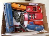 Assorted toy cars