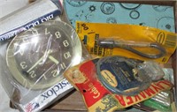 Lot of NOS Items Clock and More