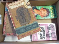 Cigar boxes & books