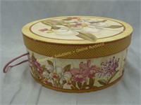 Floral Hat Box