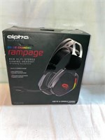 Alpha Gaming Headset- Rampage