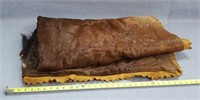 Beautiful Horse Hide Blanket 64" x 58"