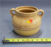 Red Wing Saffron Bean Pot- Red Band