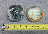 2- Vintage Paper Weights