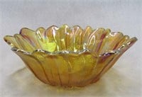Carnival Glass -Sunflower pattern Dish