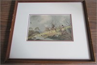 "Duck Shooting" No.18  - framed print