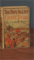 1916 "BOY ALLIES IN GREAT PERIL" CLAIR W. HAYES