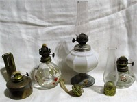 Lot of Vintage Miniature Oil Lanterns