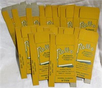 Lot of NOS Roll-O Cigarette Tobacco Boxes