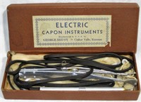 1930's Electric Poultry Castrator Kit