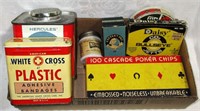 Vintage Advertising White Cross Band-aid & Others