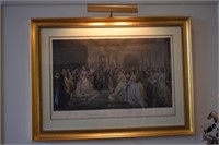 BALLROOM SCENE "LADY WASHINGTON RECEPTION" D.