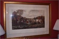 HERRING'S FOX-HUNTING SCENES - "THE MEET" GOLD