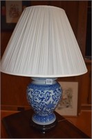 CHINA LAMP W/ SHADE