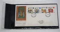 Scottish Heraldry First Day Issue Stamps