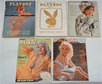 1963 Playboy Magazines & More