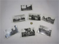 7 cartes postales photographiques antiques de