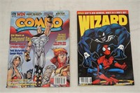 Wizard & Combo Magazines
