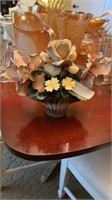 CAPODIMONTE FLOWER BASKET