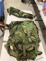 CAMO BACK PACK
