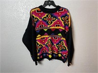 Vintage Kitty Hawk Vivian Wang Colorful Sweater