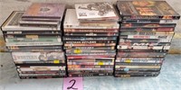 11 - LARGE LOT OF DVD MOVIES & CD'S (2)
